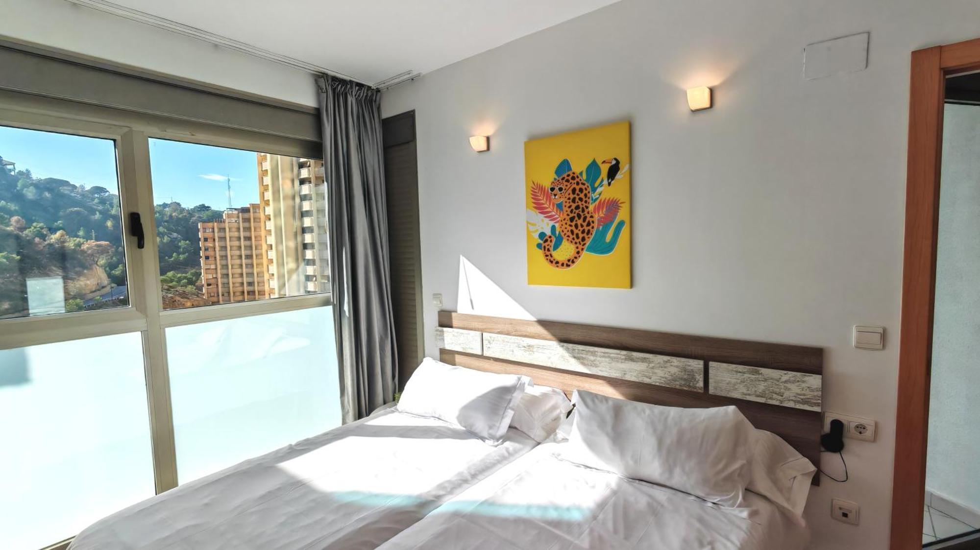 Skyline 5 Apartment With Private Balcony And Nice Views ベニドルム エクステリア 写真